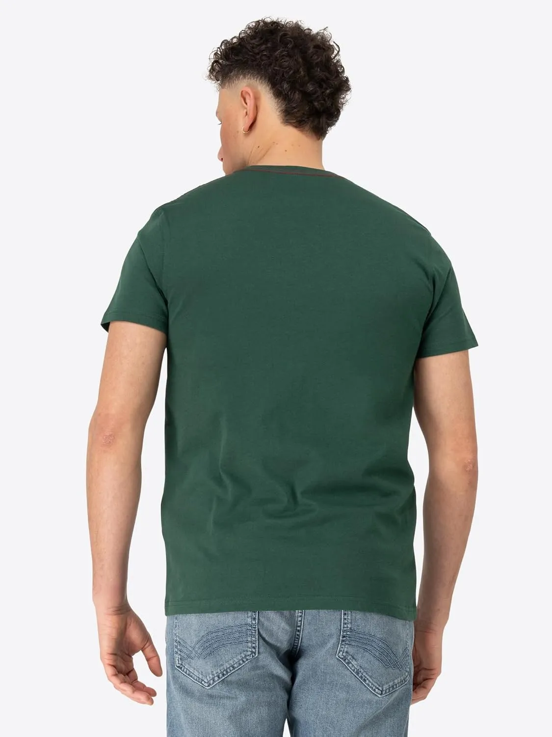 Lonsdale Men's Classic Two-Tone Logo T-Shirt Regular-Fit