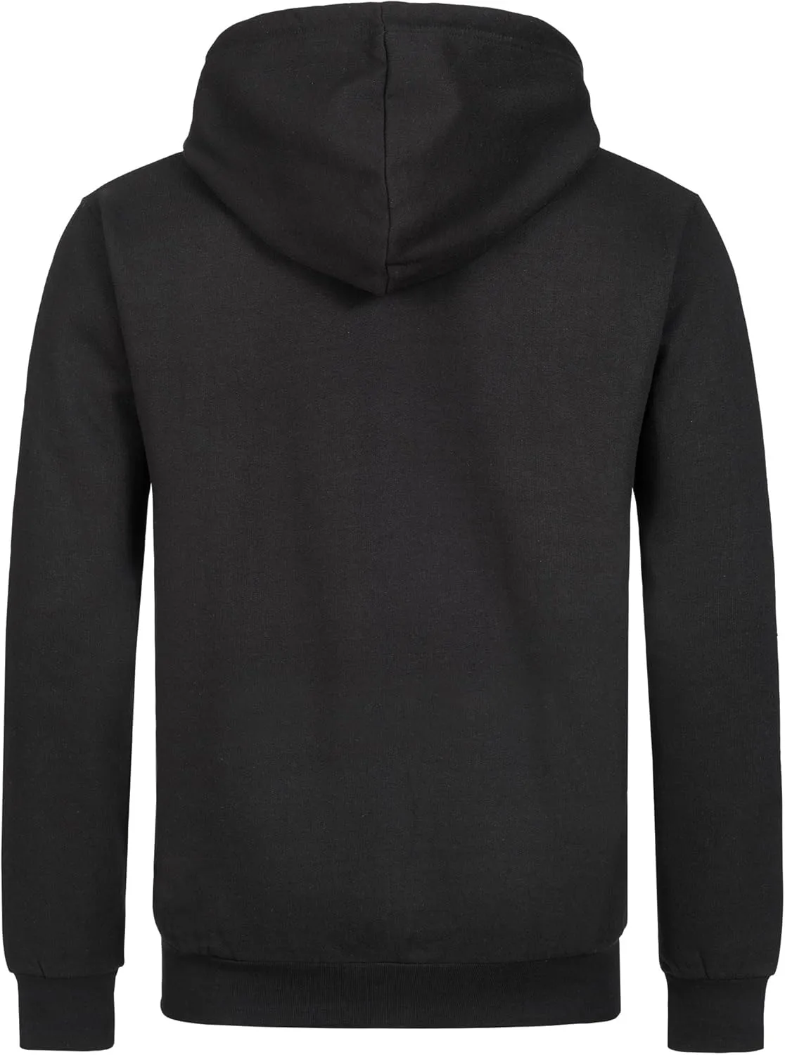Lonsdale Men´s Regular-fit Hoodie Hooded Sweatshirt Black