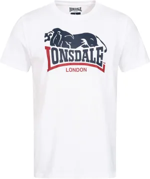 Lonsdale Men´s Regular Fit T-Shirt Hopperton Special Edition White Size 2XL (XXL) (Regular-Fit)