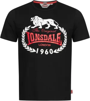 Lonsdale Men's T-Shirt 1960 Original Logo Premium Slim-Fit
