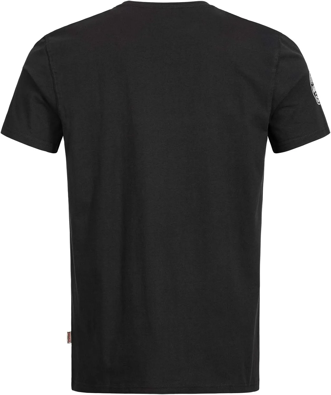 Lonsdale Men's T-Shirt Chest Logo with Against Racism & Hate on Arm Regular Fit