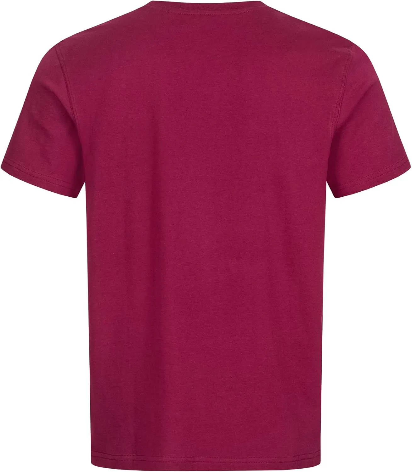 Lonsdale Men's T-Shirt Classic Logo Lion 100% Cotton Regular Fit