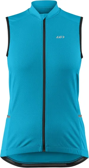Louis Garneau, Womens, W's Beeze 4 Sleeveless, Blue Hawa, Large