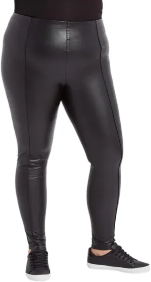 Lyssé Women's Plus Size Hi Waist Vegan Legging