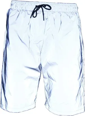 LZLRUN Reflective Shorts Pants Men Fluorescent Trousers Casual Night Jogger