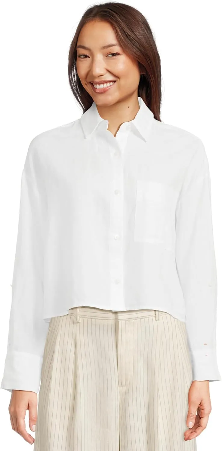 Madewell Women's Alice Shirt-Cotton Linen