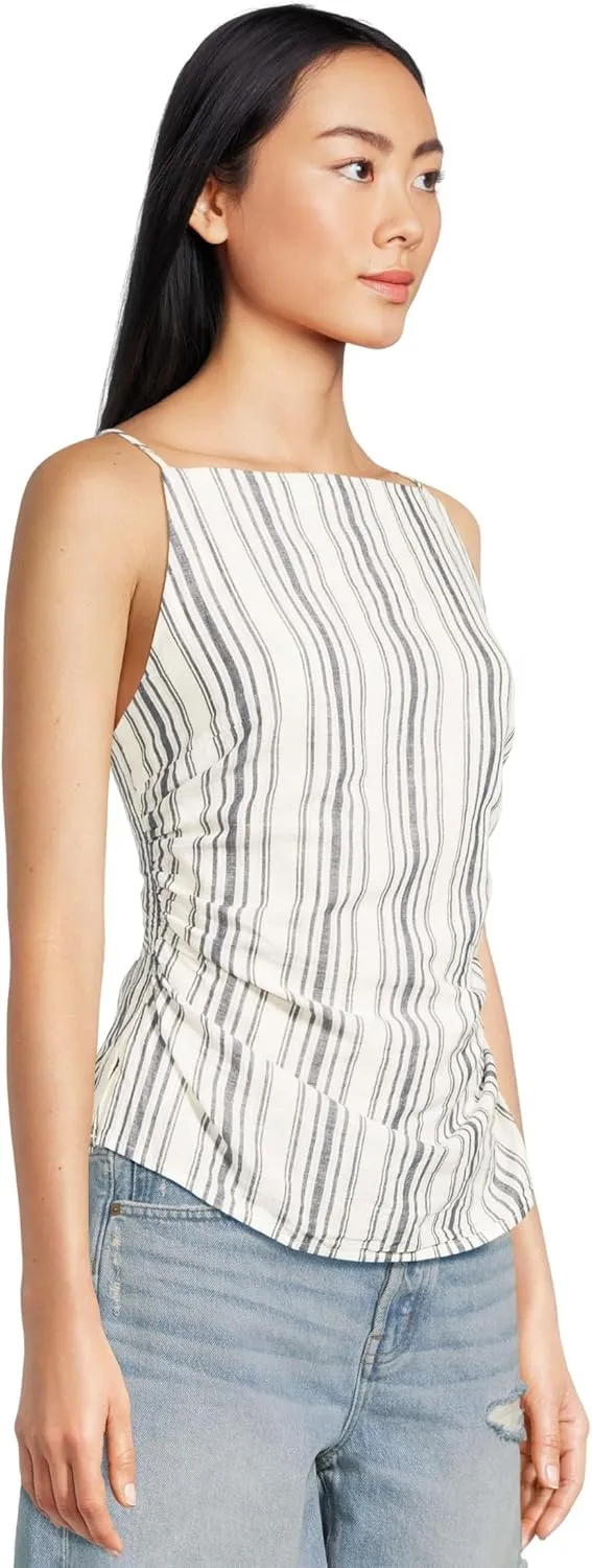 Madewell Women's Sharona Top in Linen Cotton