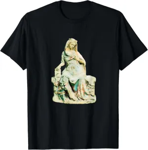 Mary of the Annunciation Watercolor T-Shirt