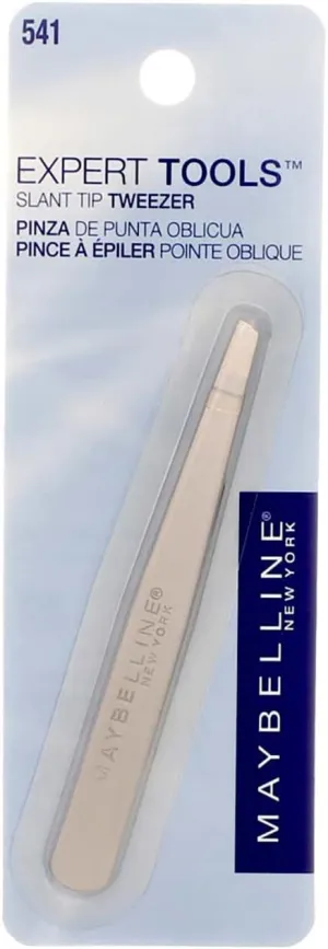 Maybelline Expert Tools, Slant Tip Tweezer, 1 ea (Pack of 3)