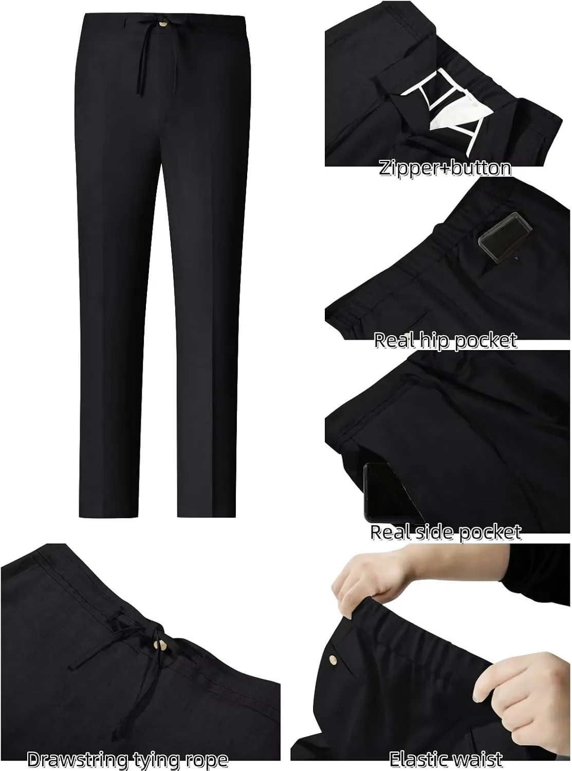Men Linen Suits 2 Piece Summer Beach Suit Casual Holiday Outfits Lightweight Groomsmen Blazer Pants Set Wedding Prom Tuxedos