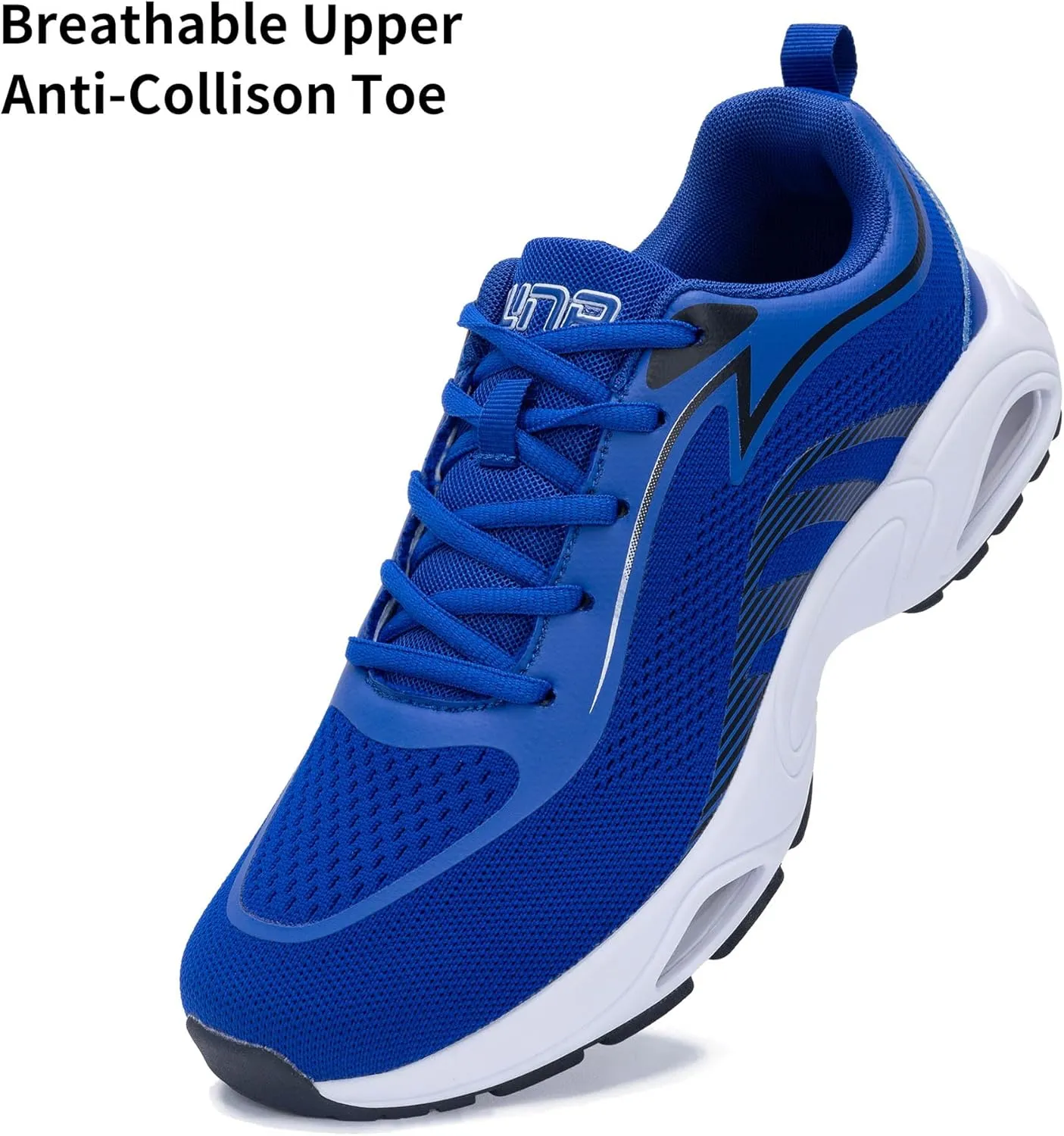 Mens Air Running Shoes Tennis Athletic Sneakers Lightweight Breathable Non Slip Walking Jogging Workout Gym Sports Footwear US 7-13
