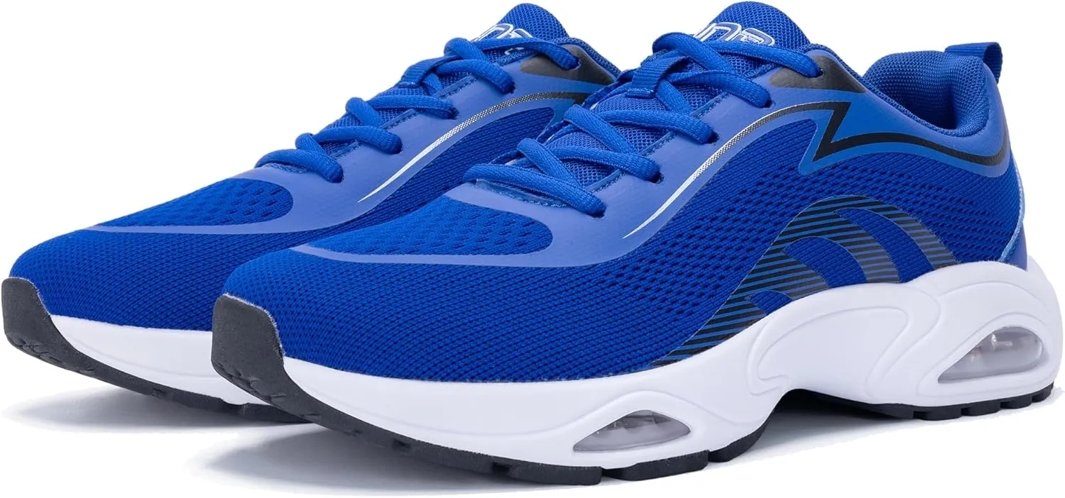 Mens Air Running Shoes Tennis Athletic Sneakers Lightweight Breathable Non Slip Walking Jogging Workout Gym Sports Footwear US 7-13