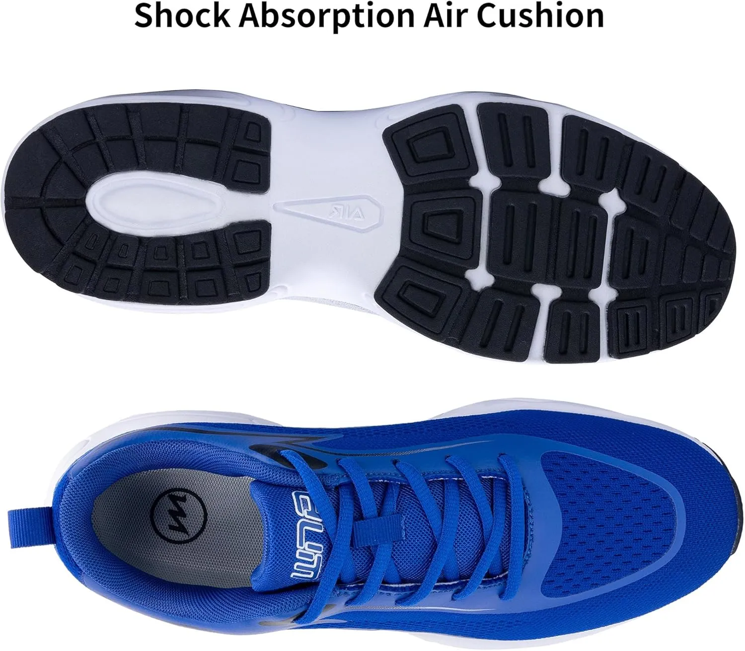 Mens Air Running Shoes Tennis Athletic Sneakers Lightweight Breathable Non Slip Walking Jogging Workout Gym Sports Footwear US 7-13