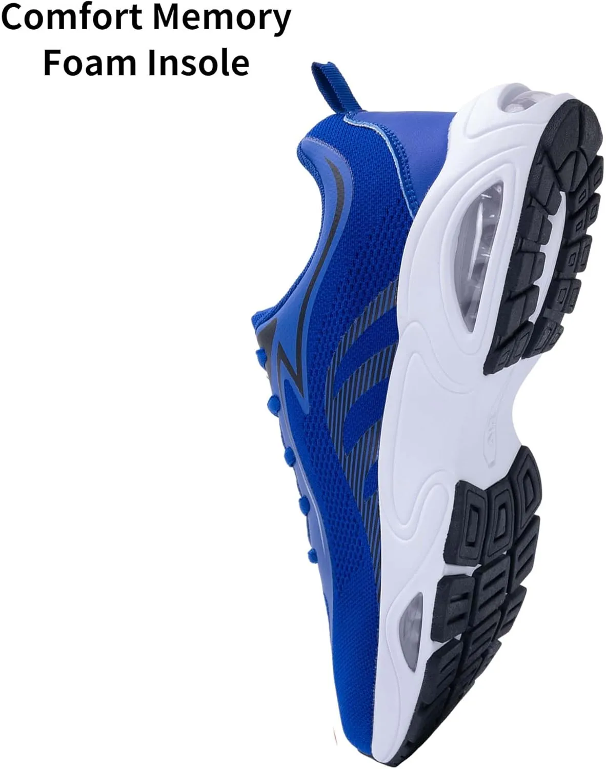 Mens Air Running Shoes Tennis Athletic Sneakers Lightweight Breathable Non Slip Walking Jogging Workout Gym Sports Footwear US 7-13
