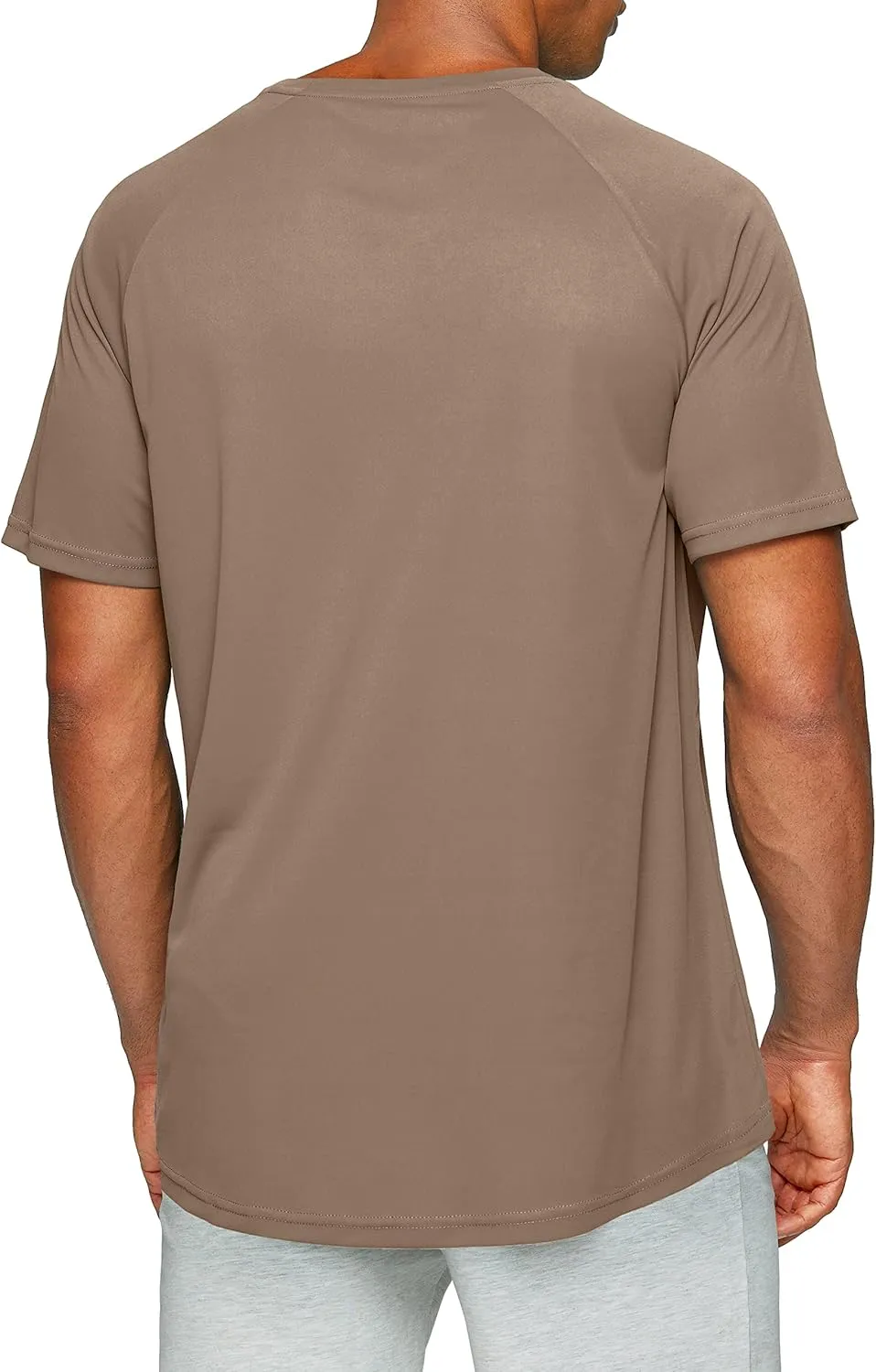 Men's Dry Fit Short Sleeve T-Shirt Crewneck Lightweight Tee Shirts for Men Workout Athletic Casual