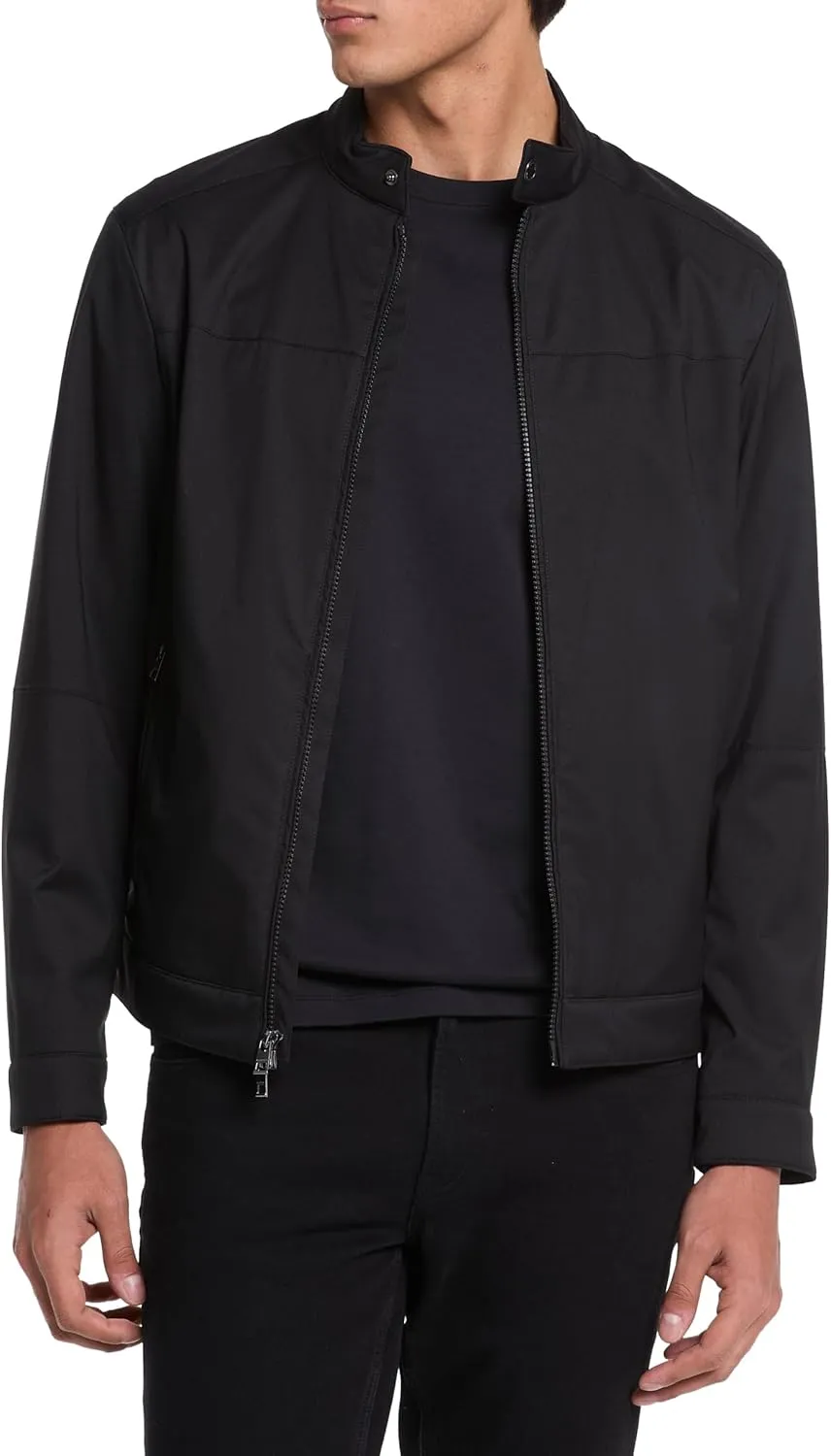 Michael Kors Men's Nylon Racer Jacket