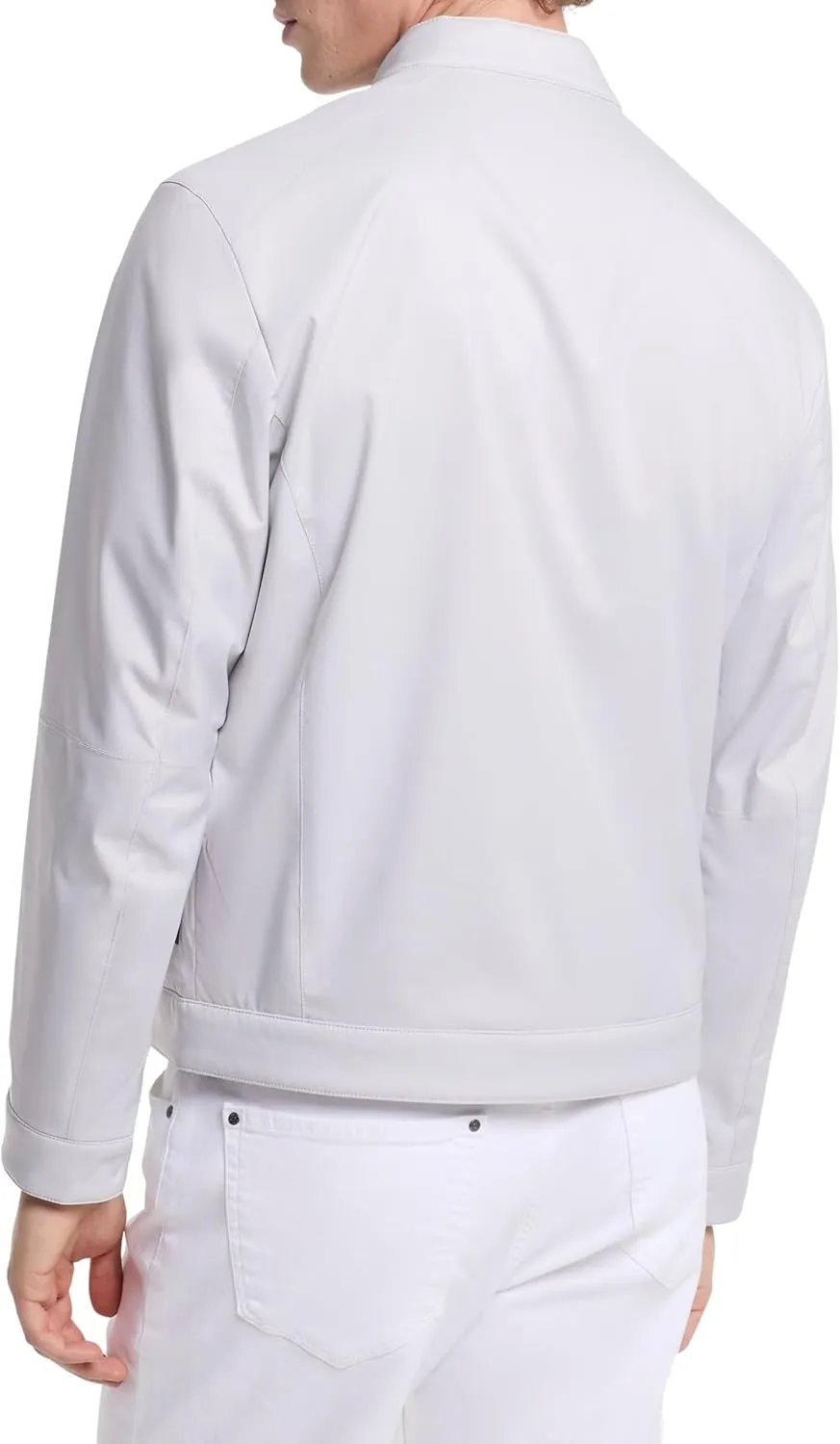 Michael Kors Men's Nylon Racer Jacket