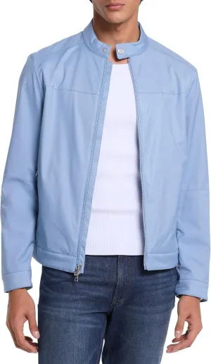 Michael Kors Men's Nylon Racer Jacket