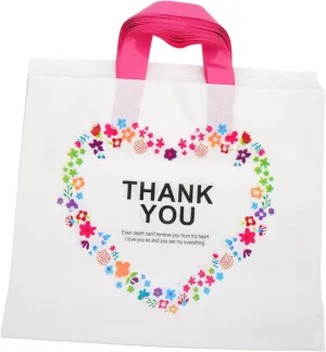 Mikinona Medium Bags Handles 50pcs Garment Bags for Packing Clothes Wedding Storage Practical for Picnics Amusement Parks
