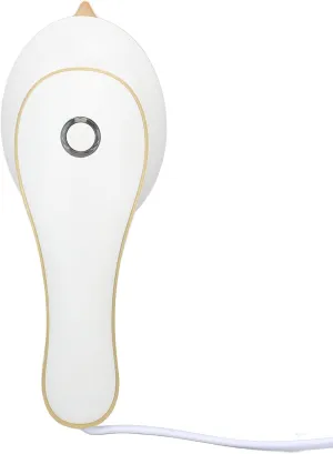 Mini Handheld Iron, Large Area Heated Portable Safe Handheld Iron Ergonomic Design for Travel (US Plug 110V)
