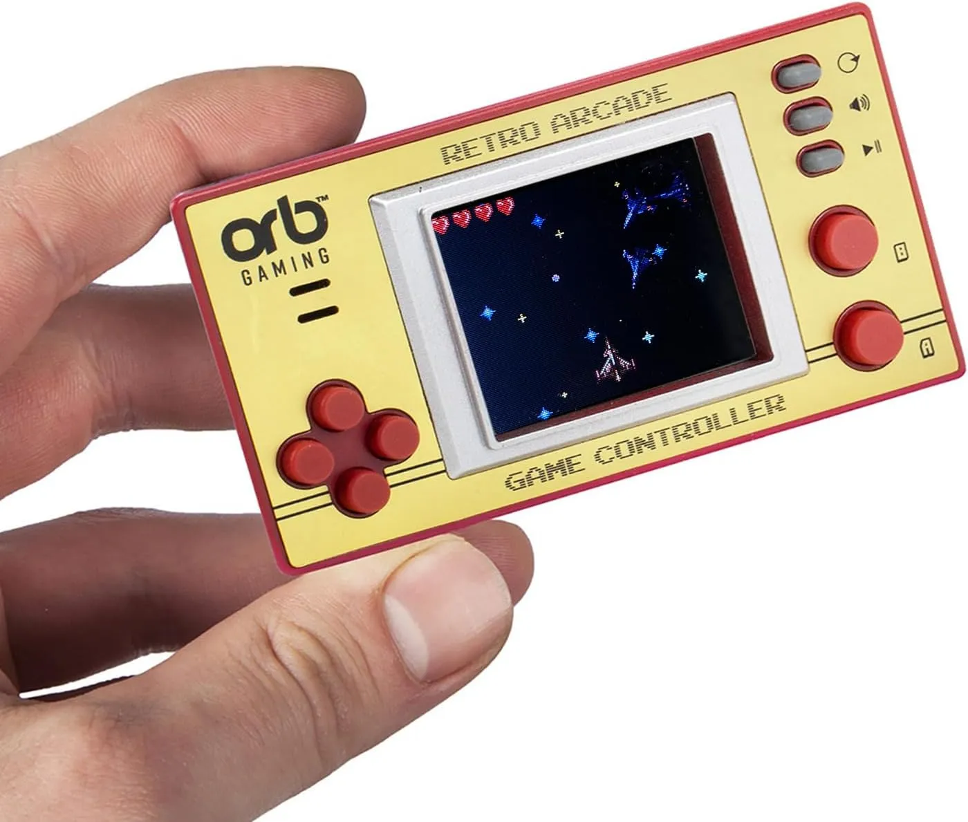 Mini Retro Games Console, 150 in-Built Games, 8-Bit Retro Gaming Handheld Console, 1.8” Full Colour LCD Screen Pocket Console, Immersive Sound Games Console - ThumbsUp!