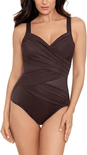 Miraclesuit Women's Network Madero Dd One Piece Swimsuit