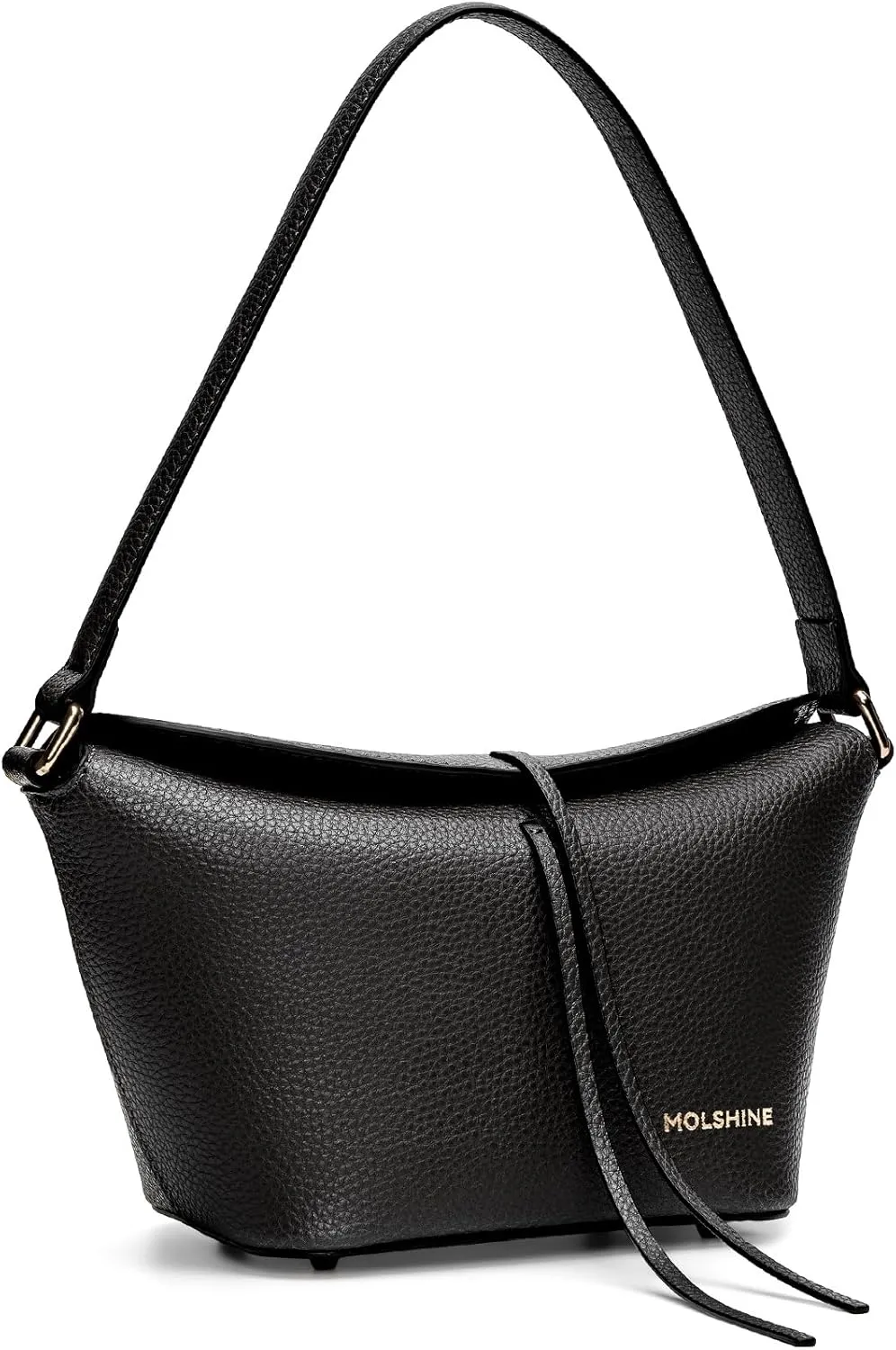 molshine Pebble Leather Small Hangbag,Fashion Casual Top Handle Shoulder Bag Armpit Bags for Women Lady Travel Work DLK0019