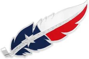 Montana Silversmiths Hand Painted Hat Feather (Texas Flag - Full Color)