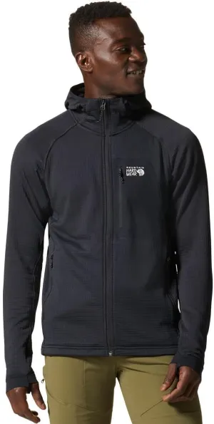 Mountain Hardwear Men's Polartec Power Grid Full Zip Hoody