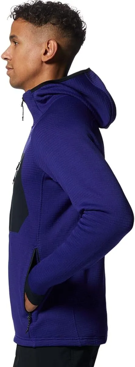 Mountain Hardwear Men's Polartec Power Grid Full Zip Hoody