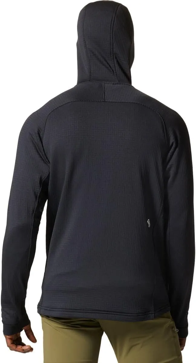 Mountain Hardwear Men's Polartec Power Grid Full Zip Hoody