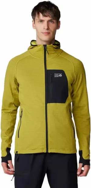 Mountain Hardwear Men's Polartec Power Grid Full Zip Hoody