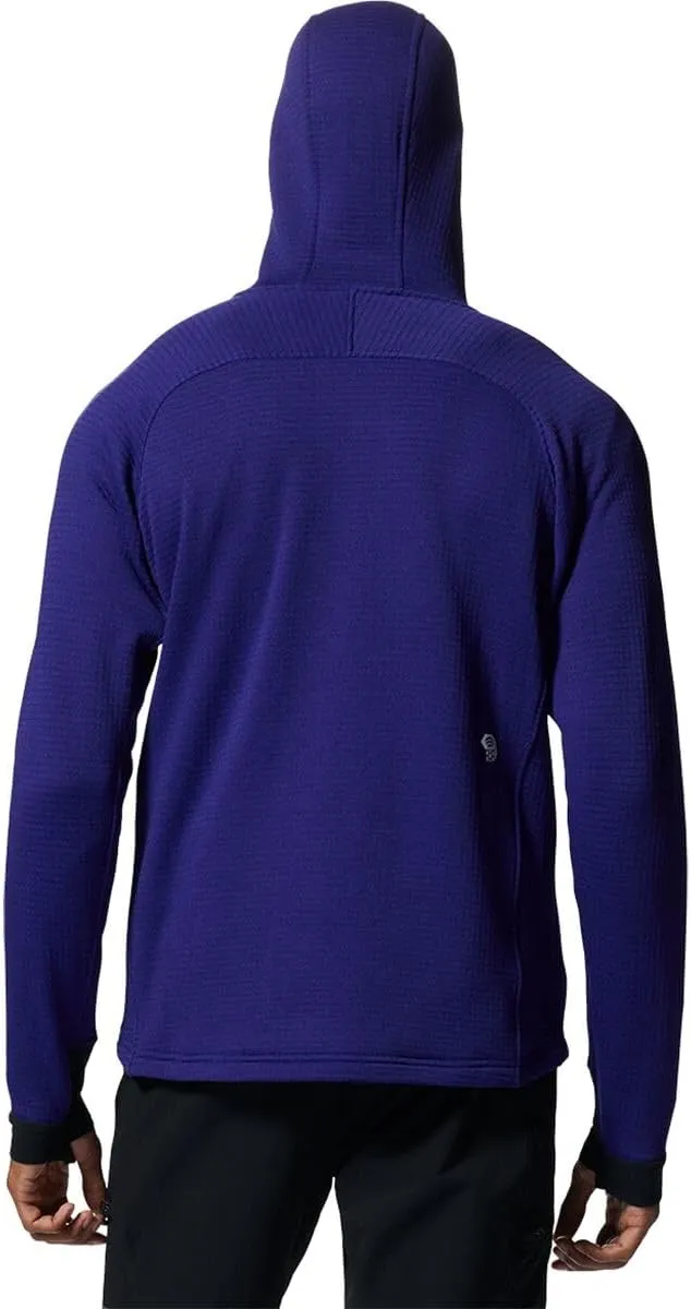 Mountain Hardwear Men's Polartec Power Grid Full Zip Hoody