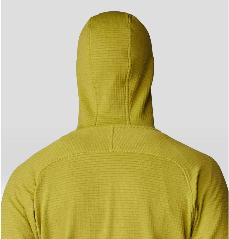 Mountain Hardwear Men's Polartec Power Grid Full Zip Hoody