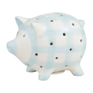 Mud Pie Children's Blue Light Up Piggy Bank