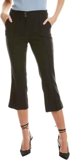 Nanette Nanette Lepore Womens Belted Pant, 10, Black