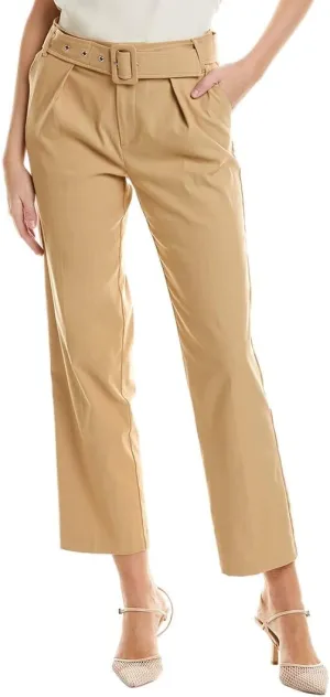 Nanette Nanette Lepore Womens Belted Pant, 16, Brown