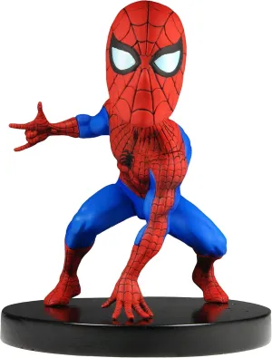 NECA Marvel Classics Head Knocker Spiderman Toy