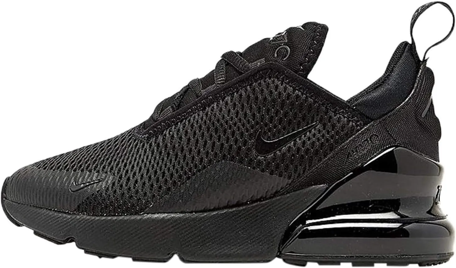 Nike mens Nike Air Max 270 Ps Kids Black Ao2372-006