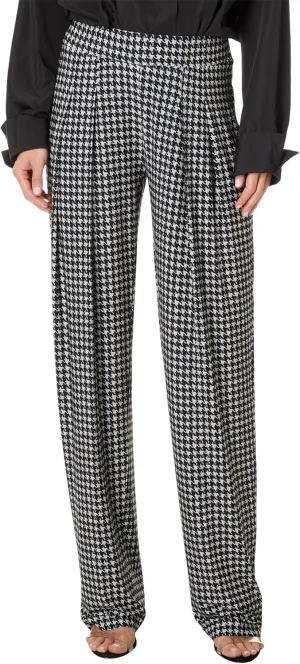 Norma Kamali Women's Low Rise Pleated Trouser