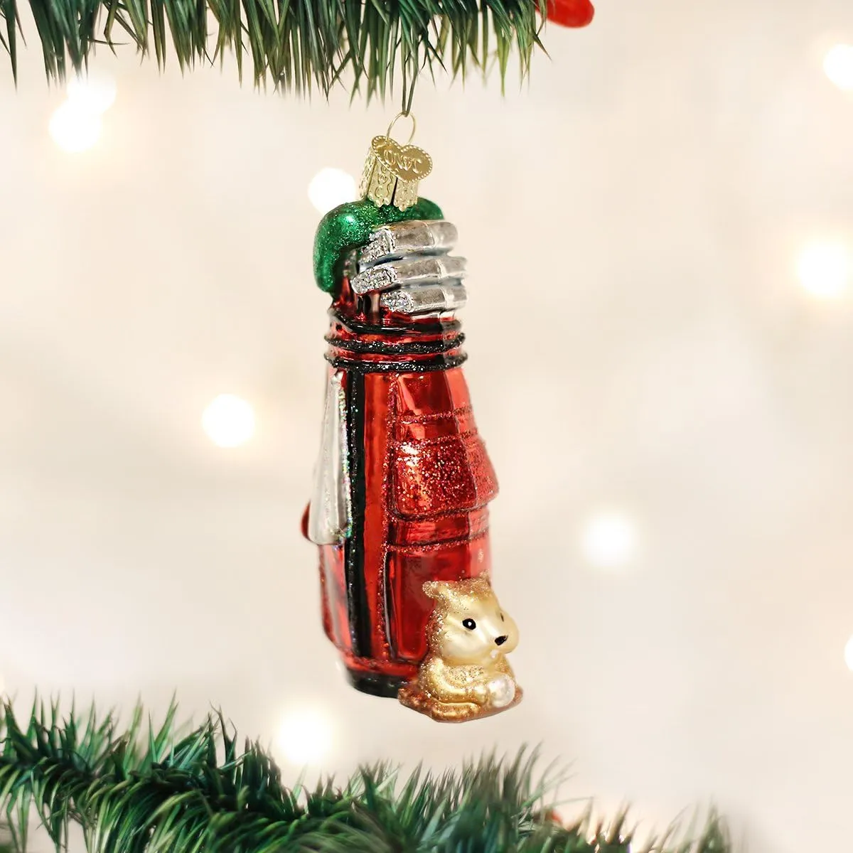 Old World Christmas Golf Bag Ornaments