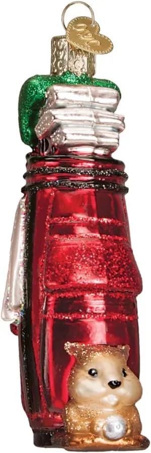 Old World Christmas Golf Bag Ornaments
