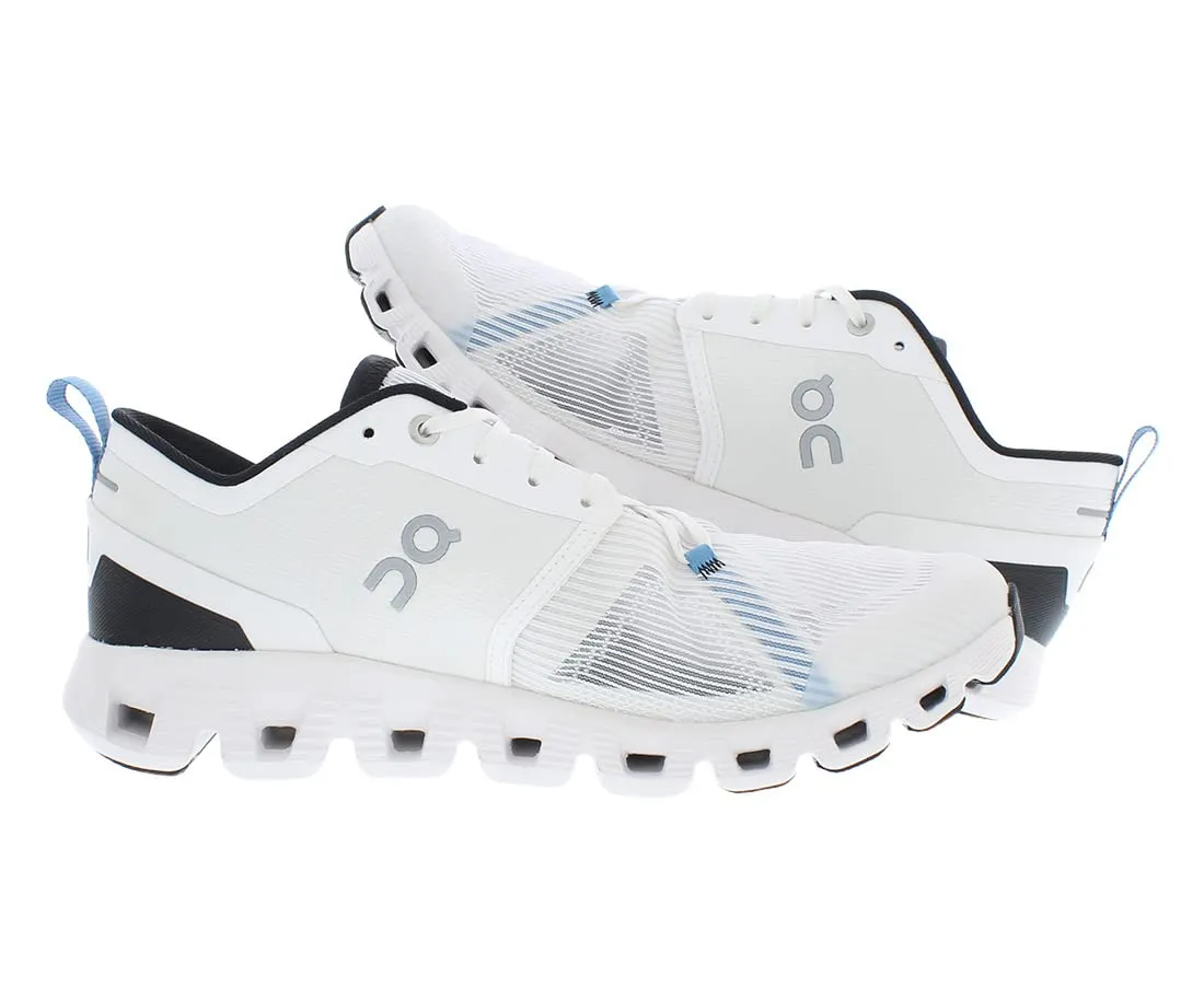 On Men's Cloud X 3 Shift Sneakers, White/Black, 8.5 Medium US