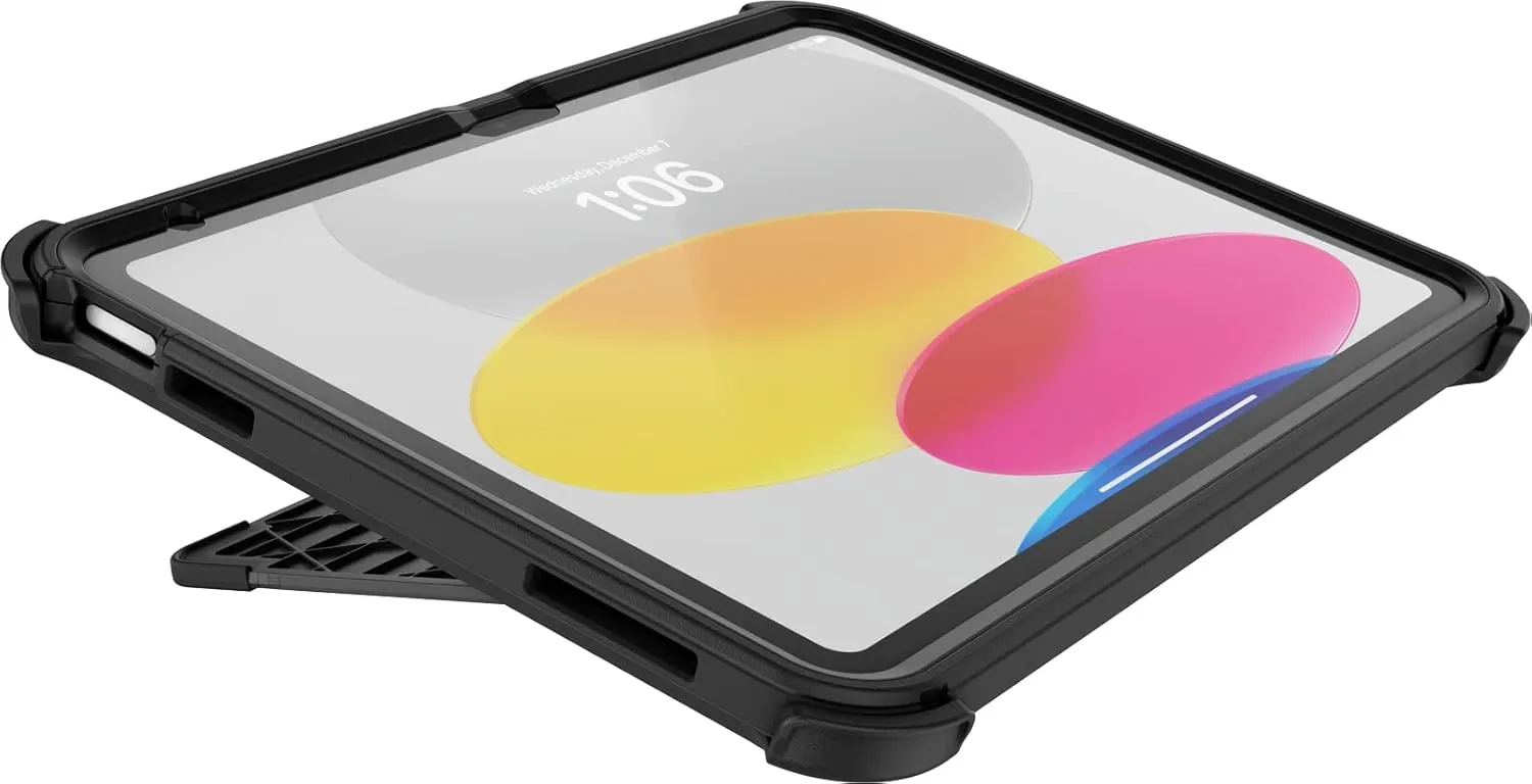 OtterBox Defender Series Case for iPad (A16) & iPad 10th Gen - Black, Rugged, Durable, Multi-Layer Protection