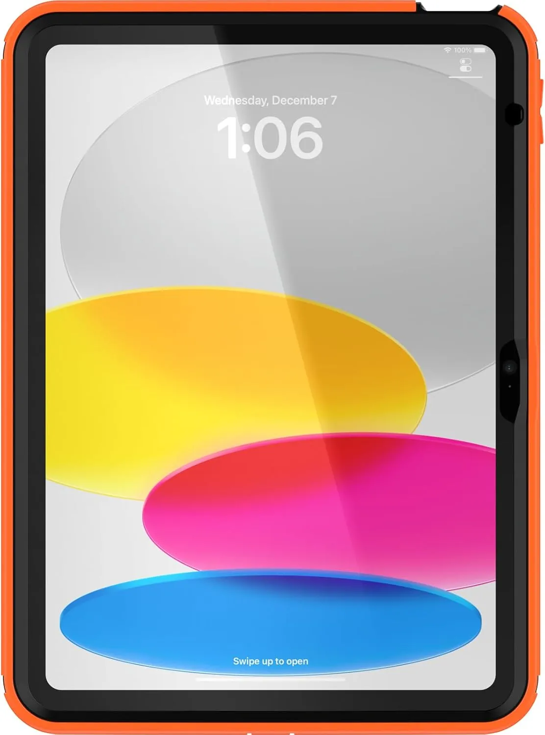 OtterBox Defender Series Case for iPad (A16) & iPad 10th Gen - HIGH Visibility (Orange), Rugged, Durable, Multi-Layer Protection (Non-Retail Packaging)
