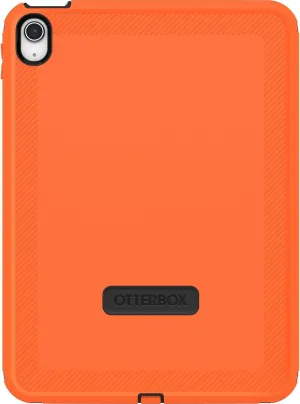 OtterBox Defender Series Case for iPad (A16) & iPad 10th Gen - HIGH Visibility (Orange), Rugged, Durable, Multi-Layer Protection (Non-Retail Packaging)