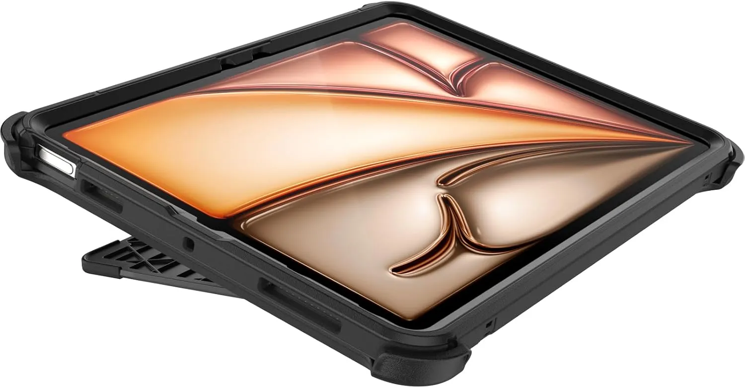 OtterBox Defender Series Case for iPad Air 11-inch (M3) & (M2) - Black, Rugged, Durable, Multi-Layer Protection