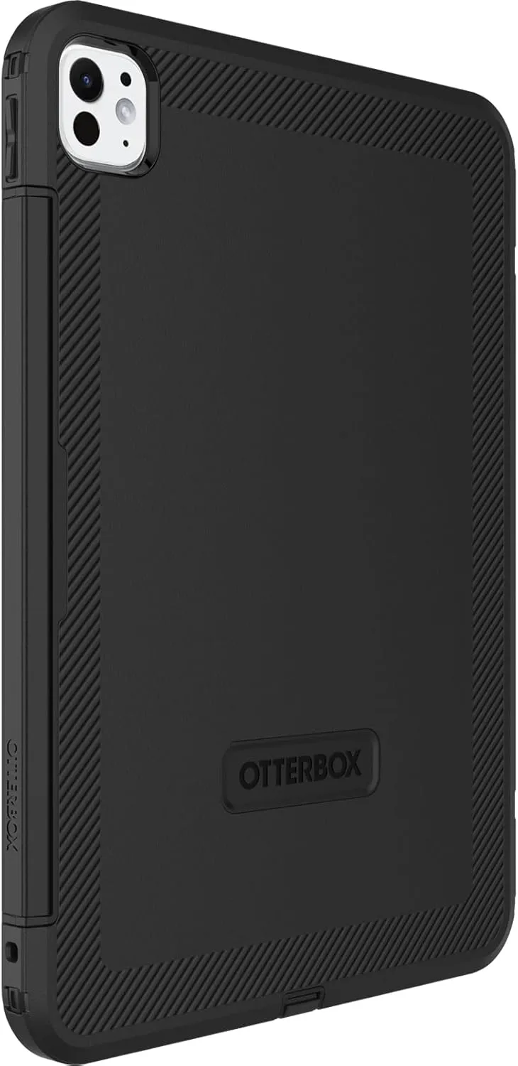 OtterBox Defender Series Case for iPad Pro 11-inch (M4) (2024) - (Black)(Clear/Black), Rugged, Durable, Multi-Layer Protection (Single Unit Ships in polybag, Ideal for Business customers)