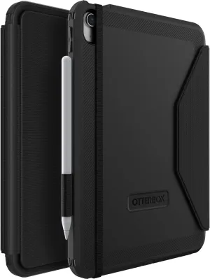 OtterBox Defender Series for Business W/Folio for iPad 10th Gen (ONLY) - Black (Non-Retail Packaging)
