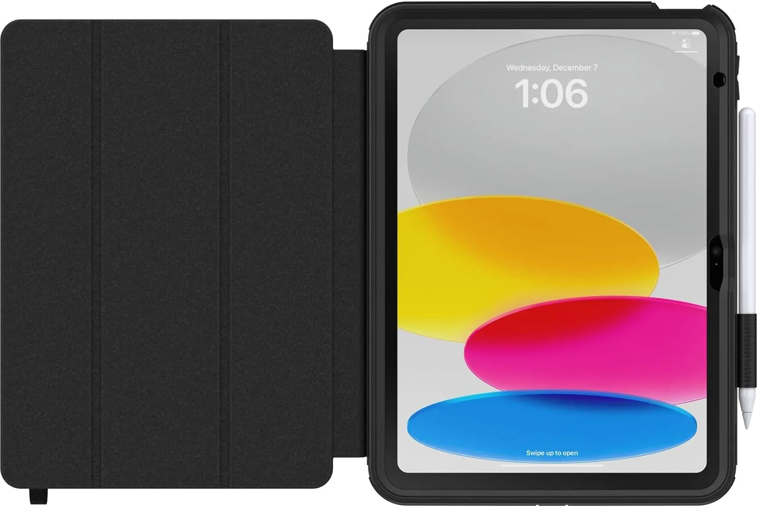 OtterBox Defender Series for Business W/Folio for iPad 10th Gen (ONLY) - Black (Non-Retail Packaging)